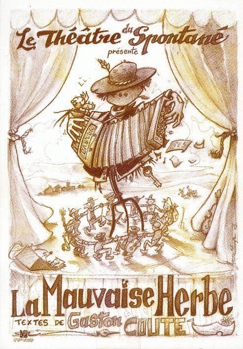 affiche de la pièce